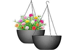 13 Inch Hanging Planters for Outdoor Indoor Plants