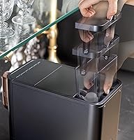 Vista 9 de Café Affetto - Máquina de café espresso automática + espumador de leche, molinillo de granos de espresso integrado y ajustable, preparación de un