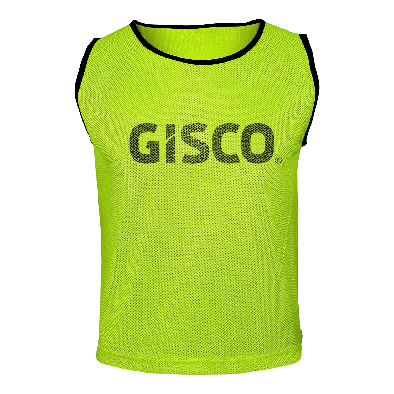 GISCO Polyester Training Bibs for Adults (6 Pcs)(Yellow)| Pennies Vests | Scrimmage Vests | Football/Soccer Training Bibs | Basketball Bibs | Volleyball Bibs | Team Training Equipment-picture-22
