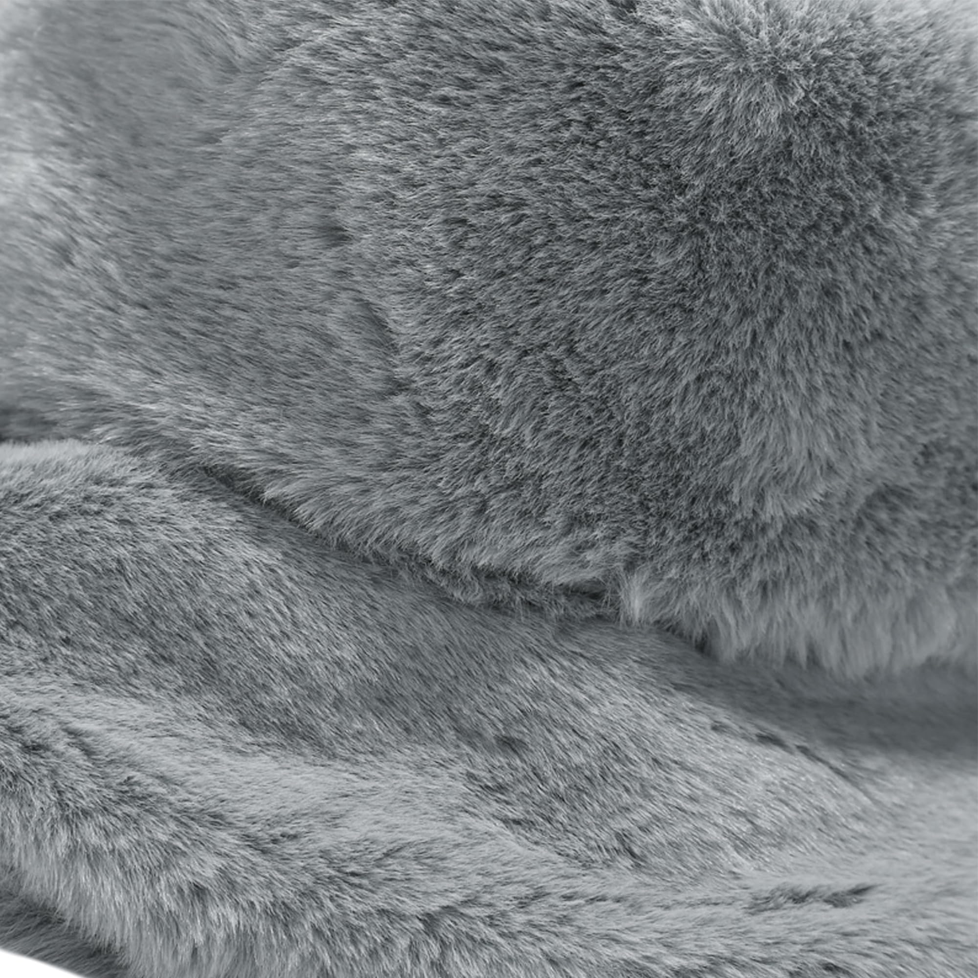 Umeepar Winter Faux Fur Fuzzy Bucket Hat Fluffy Warm Hat for Women Men