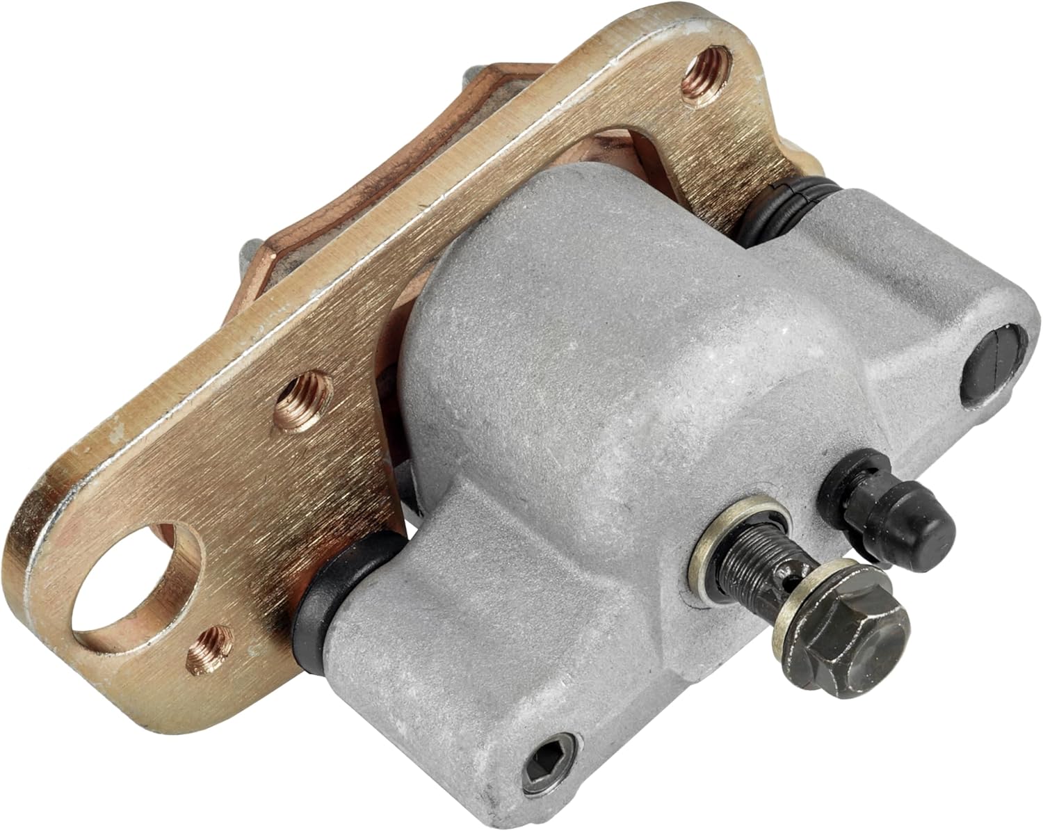 Caltric Front Right Brake Caliper with Brake Pads Compatible with Polaris Trail Blazer 250 2005 2006/1910869