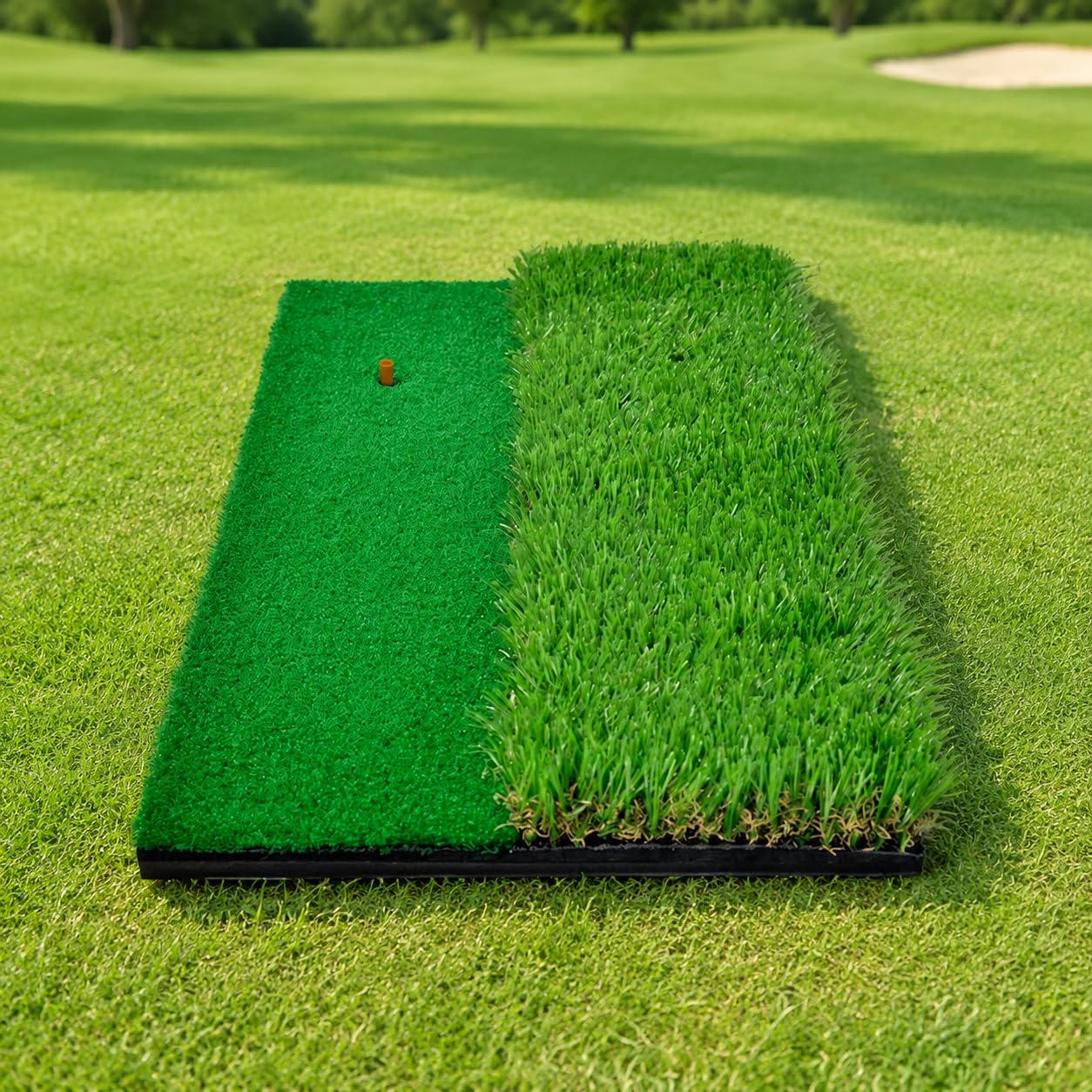 Alfombra de Golf 30x60cm, tapete de práctica portátil para Interior, Esterilla de o con Base Antideslizante de EVA