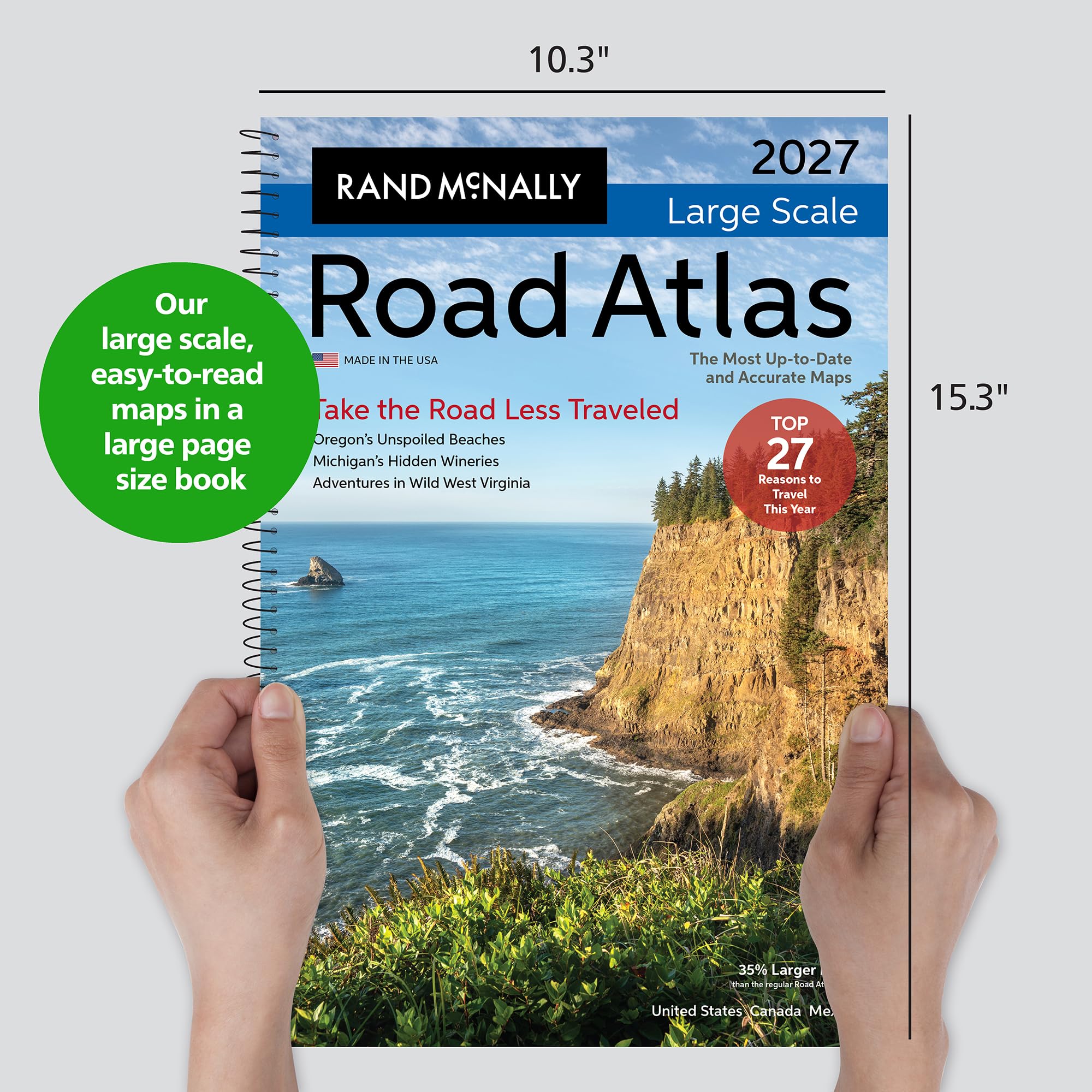 Rand McNally 2027 Large Scale Road Atlas — Amazon image 5