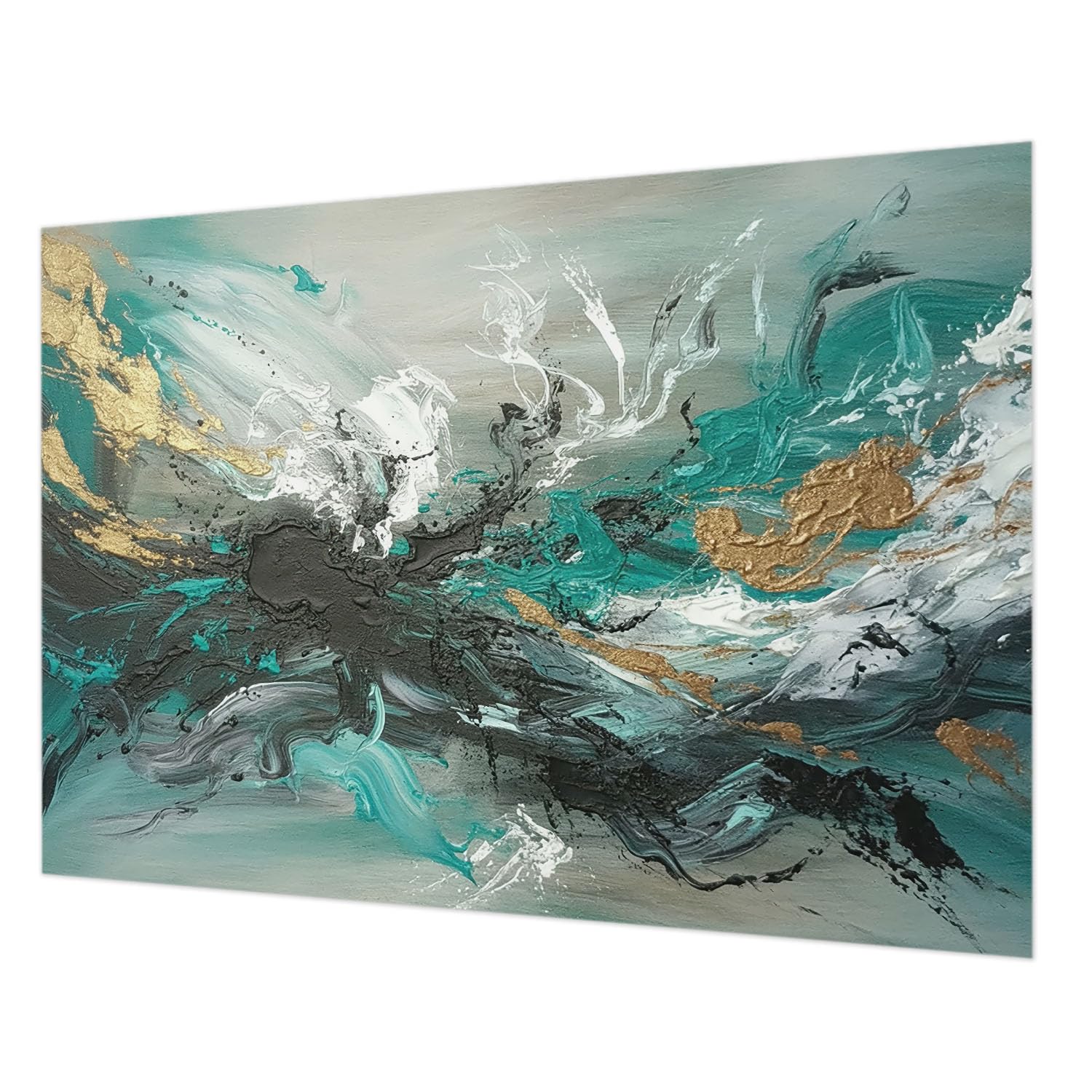 Papier peint intissé pour chambre et salon Tulup décor Tourbillon artistique
