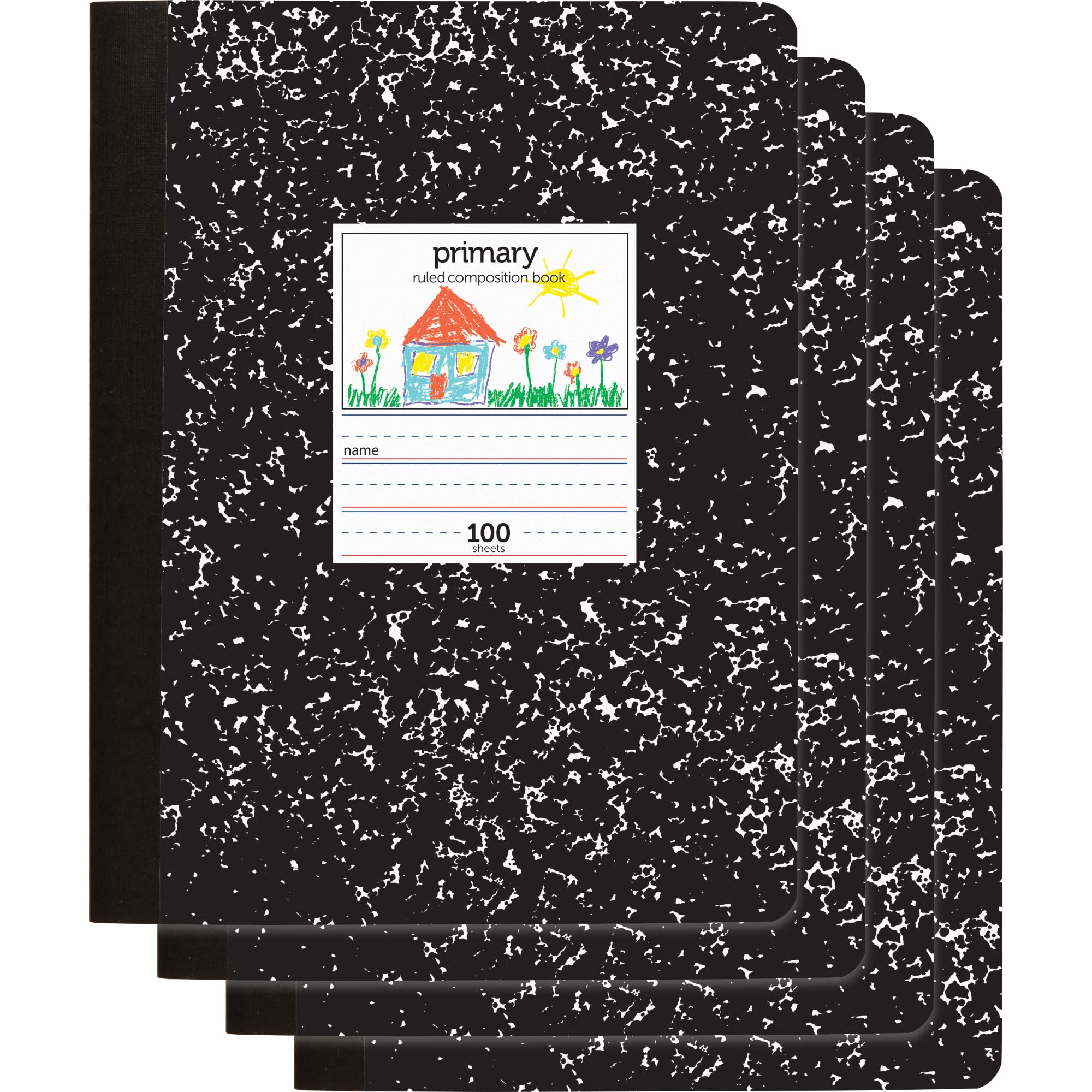 Livre de composition primaire Office Depot pour apprendre à écrire droit sans ratures