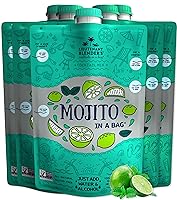Vista 35 de Lt. Blender's Skinny Margarita in a Bag - Mezcla de Skinny Margarita - Cada Bolsa Hace 1/2 Galón de Mezclas Skinny Aptas para Keto – Mezcla
