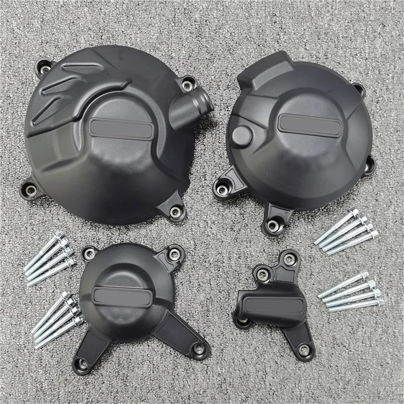 Protection de moteur de moto au design carbone premium pour Tracer 900GT et MT09 2014-2020