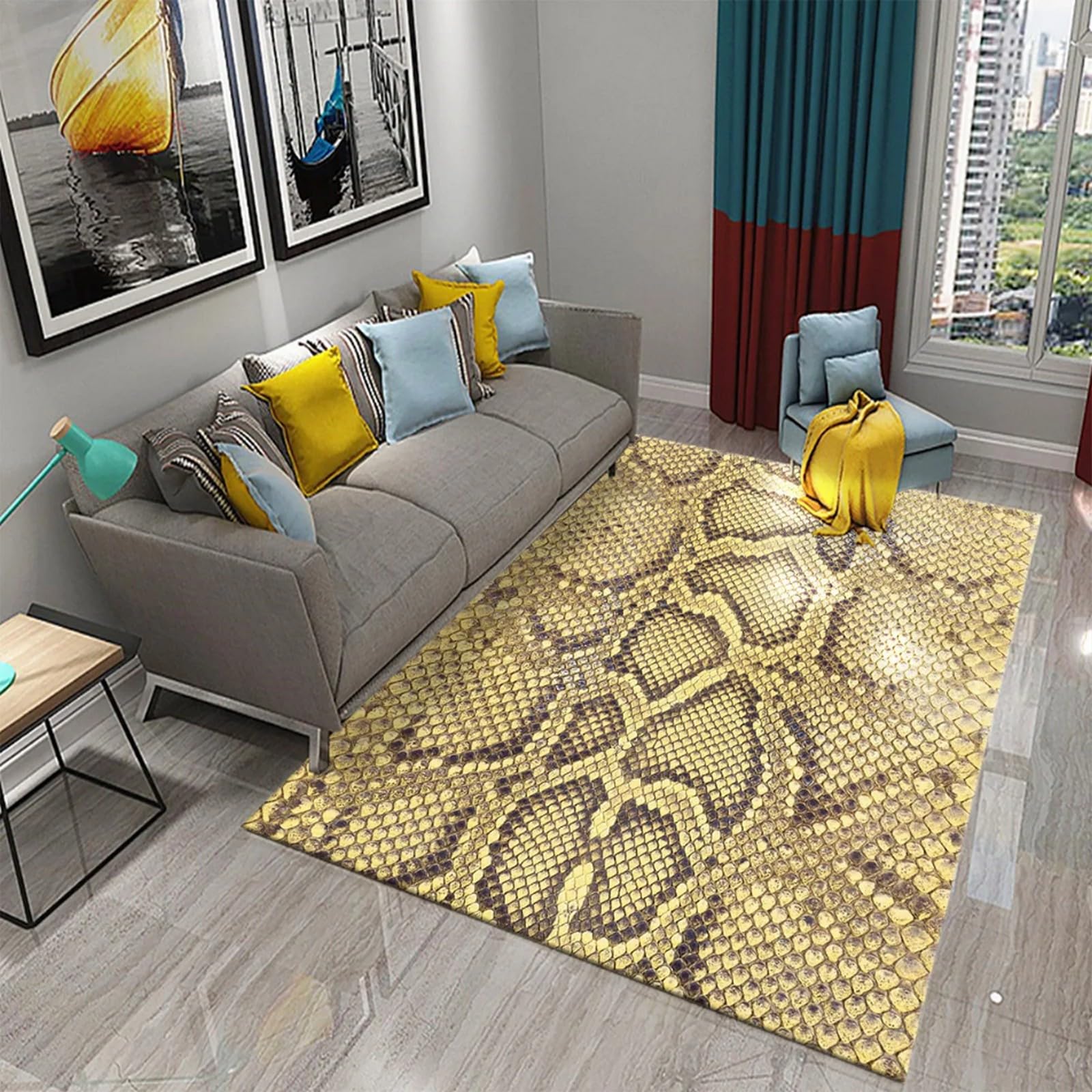 Tapis pour enfants facile à nettoyer pour chambre propre et sans taches