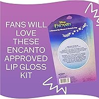 Vista 6 de Centric Brands Encanto Diecut - Juego de 3 brillos labiales con bolsa