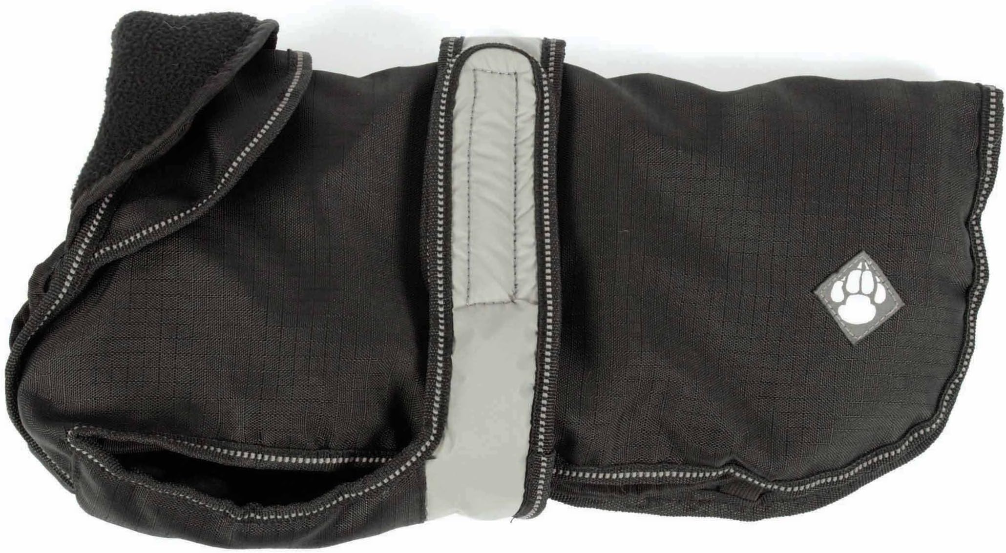 Danish Design2 in 1 Ultimate Black Removable Padding Lightweight Dog/Puppy Coat 18 Inch 45 cm