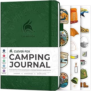 Clever Fox Camping Journal – Camper Log Book & RV Trip Planner – Out...