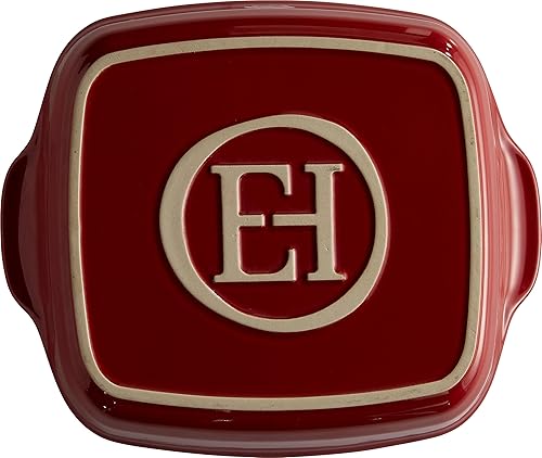 Miniatura 6 de Emile Henry France Ovenware Ultime - Bandeja para hornear cuadrada, color borgoña