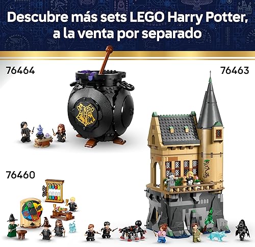 LEGO Harry Potter Luna Lovegood's House Toy - DIY Miniature Model Kit w/a Light Brick & 5 Minifigures - Bedroom Decor Idea - Gift for 10+ Year Old Girls, Boys & Fans - 76467 - 8