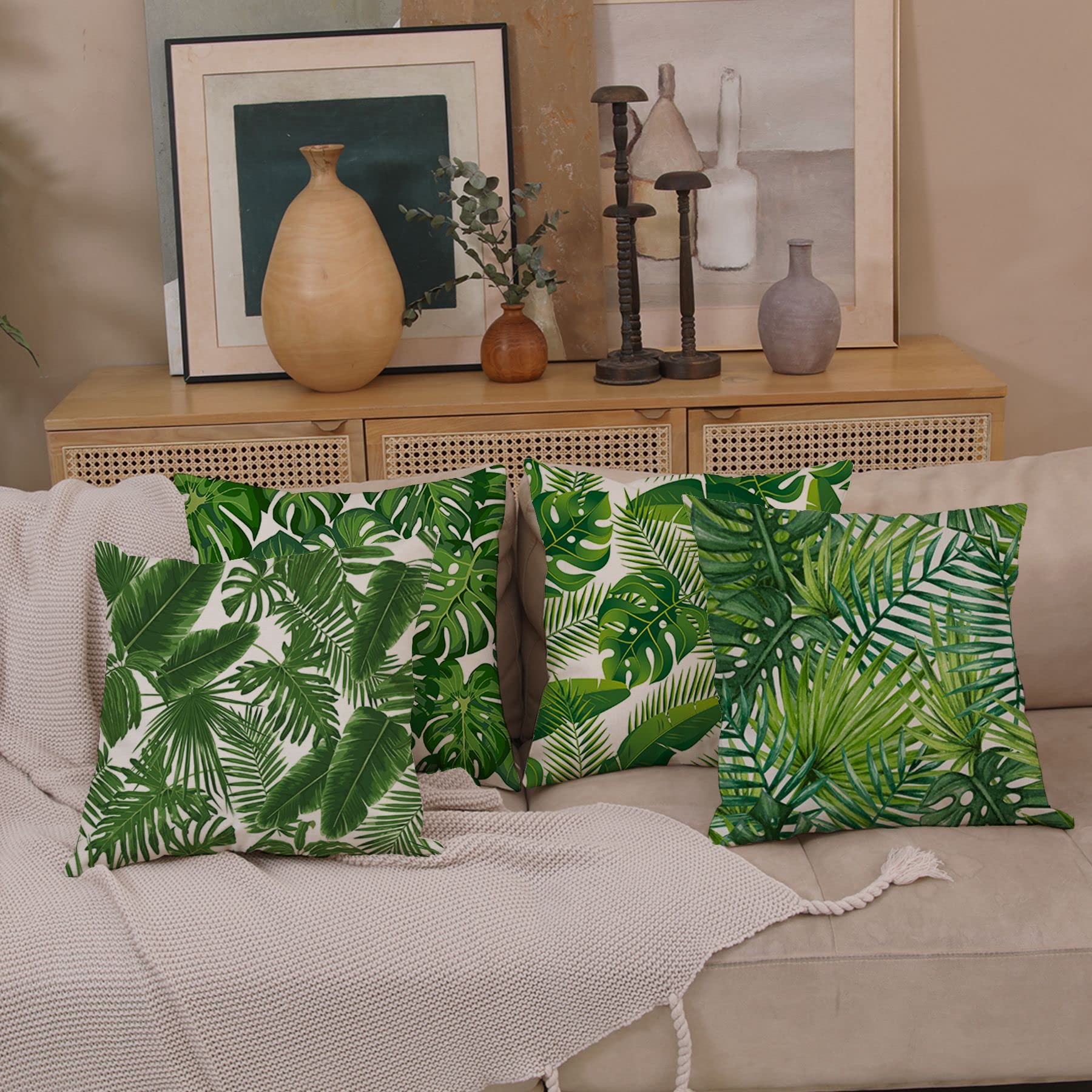 Housse de coussin Megève Haomy – laine douce | 4 coloris élégants – Home Beddings and Curtains