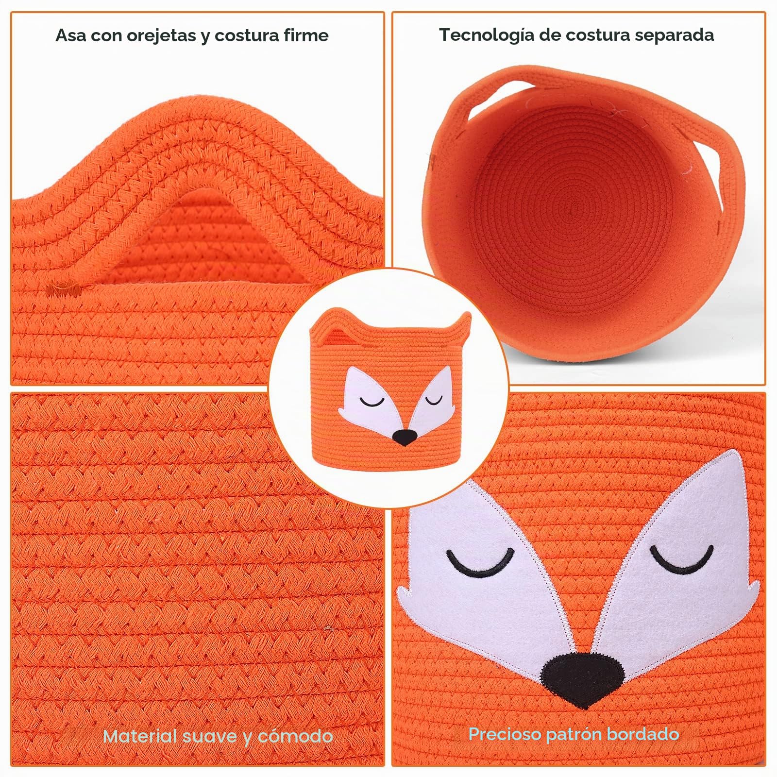Aufbewahrungskorb Caja de Almacenamiento Plegable Cesta de Almacenamiento,30x30x30 de Almacenamiento de Juguetes, se Puede Utilizar Para la Cesta de la Ropa, Kallax, Guardería, Cesta de Regalo.