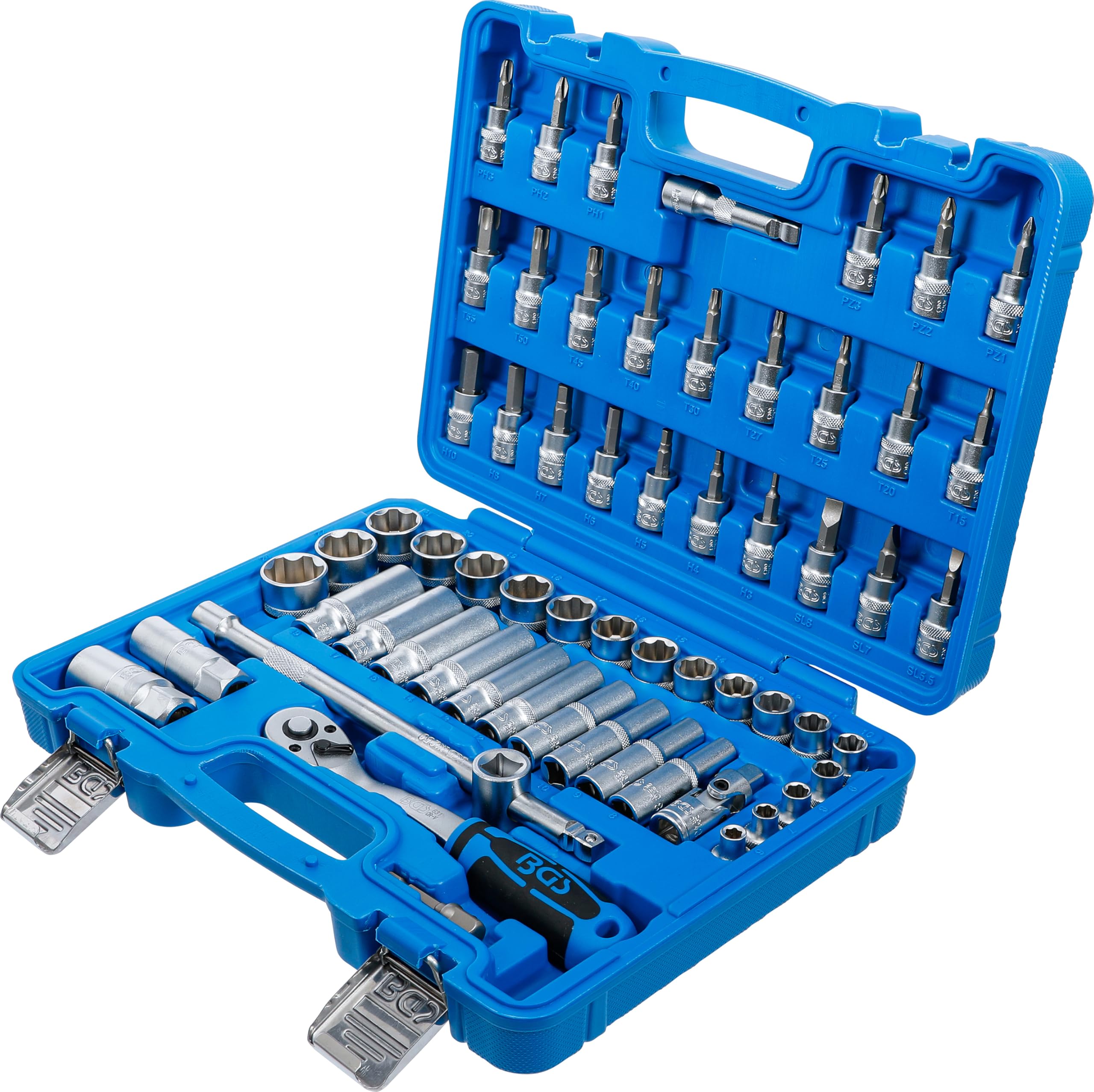 BGS 2229 | Coffret de douilles | 10 mm (3/8") | 61 pièces