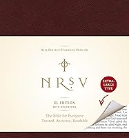 Algopix Similar Product 20 - NRSV XL with Apocrypha (burgundy)