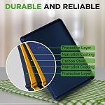 NutriChef Extra Large Cookie Sheet - Nonstick Carbon Steel Baking Tray for Easy Food Release, Professional Quality, Durable and Reliable Kitchen Essential