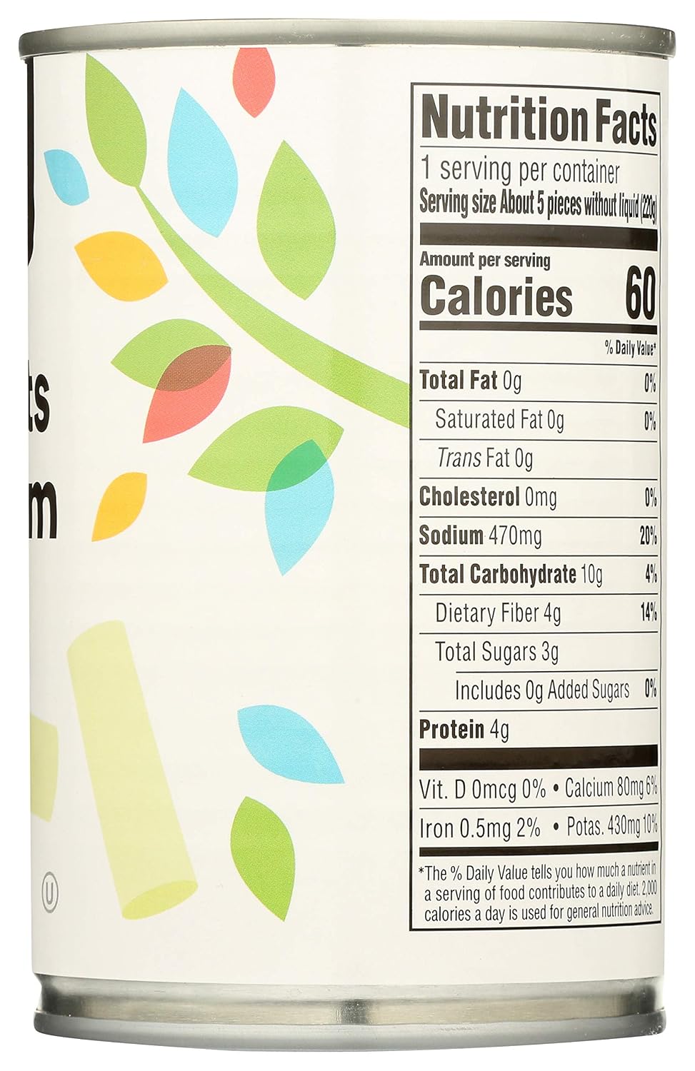 365 by Whole Foods Market, Whole Hearts Of Palm, 14.1 Ounce (Pack of 4) image 2