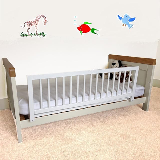Safetots Bed Guard Wooden White