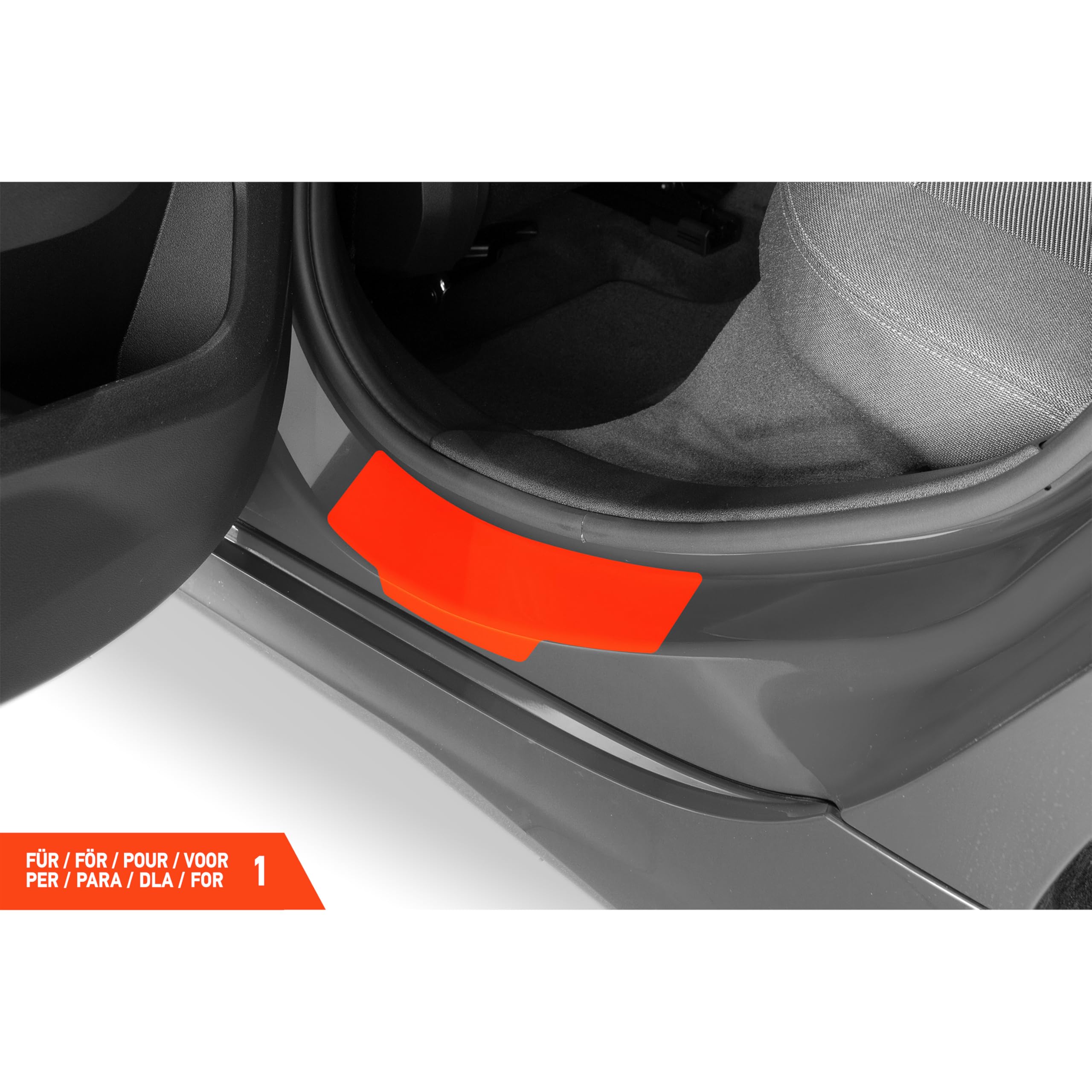 Luxshield Protection Seuil de Porte Voiture Carrosserie pour BMW Série 1 4 (IV) F70 I 2024-2026 - Accessoire pour Auto - Anti Rayure Stickers Transparent