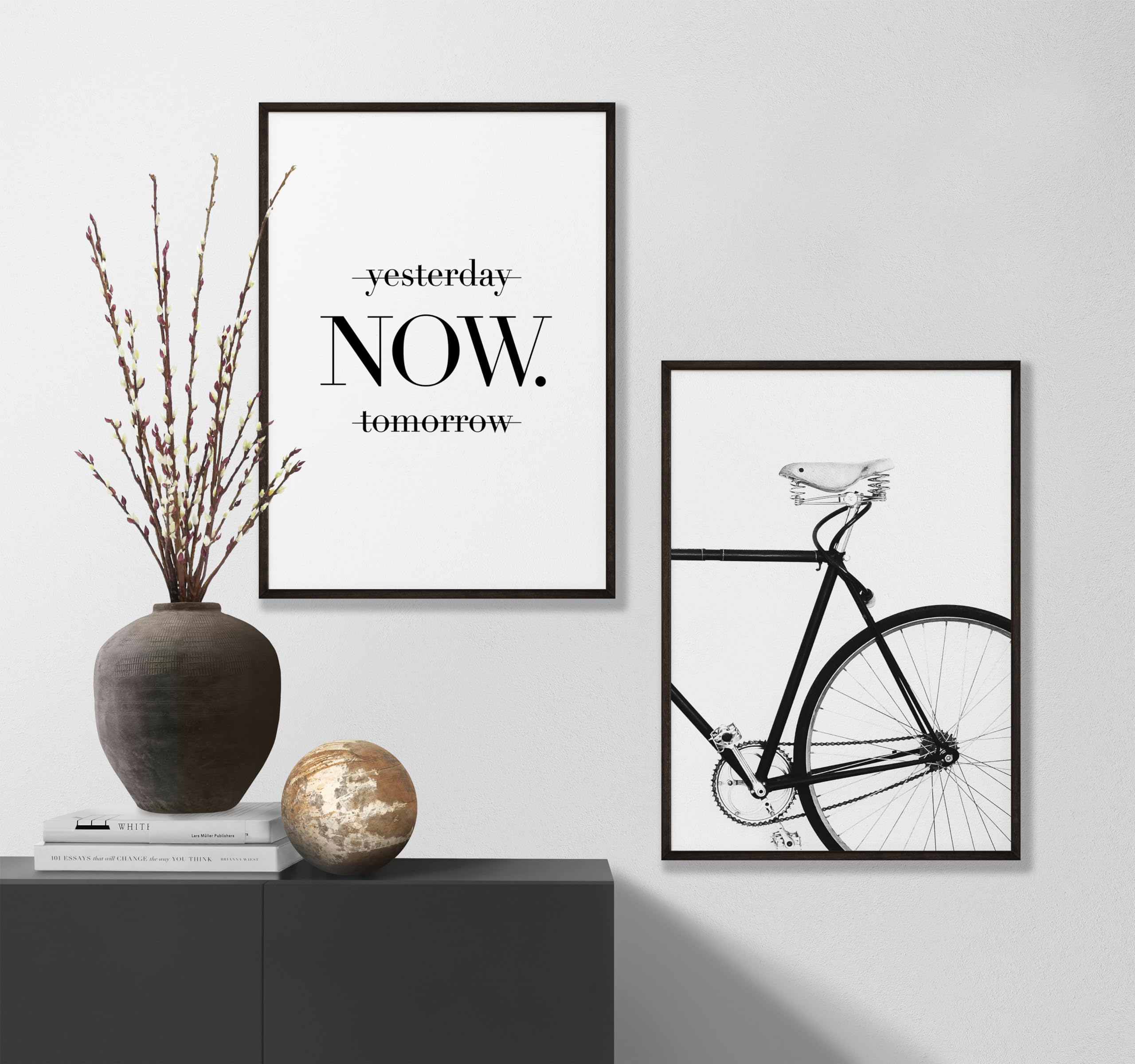 Amazon.co.jp: ポスター アートポスター A4 A3 A2 モノクロ モノトーン