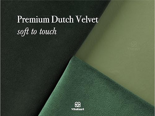 Miniatura 30 de Vitalizart Cinta de terciopelo verde polvoriento azul 3/8 pulgadas x 15 yardas, 3 rollos x 5 yardas para decoración de coronas de Navidad, adornos