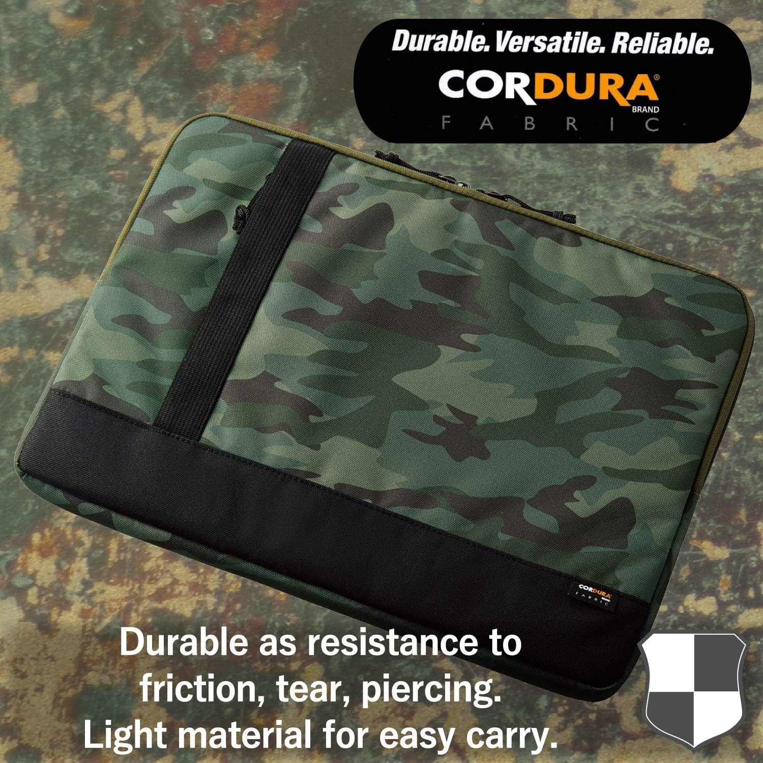Uр Tо 60% оƒƒ ELECOM Laptop Computer Sleeve Case Support Up to 15.6inch Laptop, Water Repellent, CODURA 1000 Fabric, High Durability, Front Pocket/Camo Green/BM-IBCD15T1 Wееklу Tор Sаlе ELECOM Laptop Computer Sleeve Case Support Up to 15.6inch Laptop, Water Repellent, CODURA 1000 Fabric, High Durability, Front Pocket/Camo Green/BM-IBCD15T1