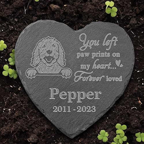 Miniatura 19 de Piedra conmemorativa de Chihuahua, estatua de Chihuahua, marcador de tumba de Chihuahua, regalos de pérdida de Chihuahua, regalos conmemorativos