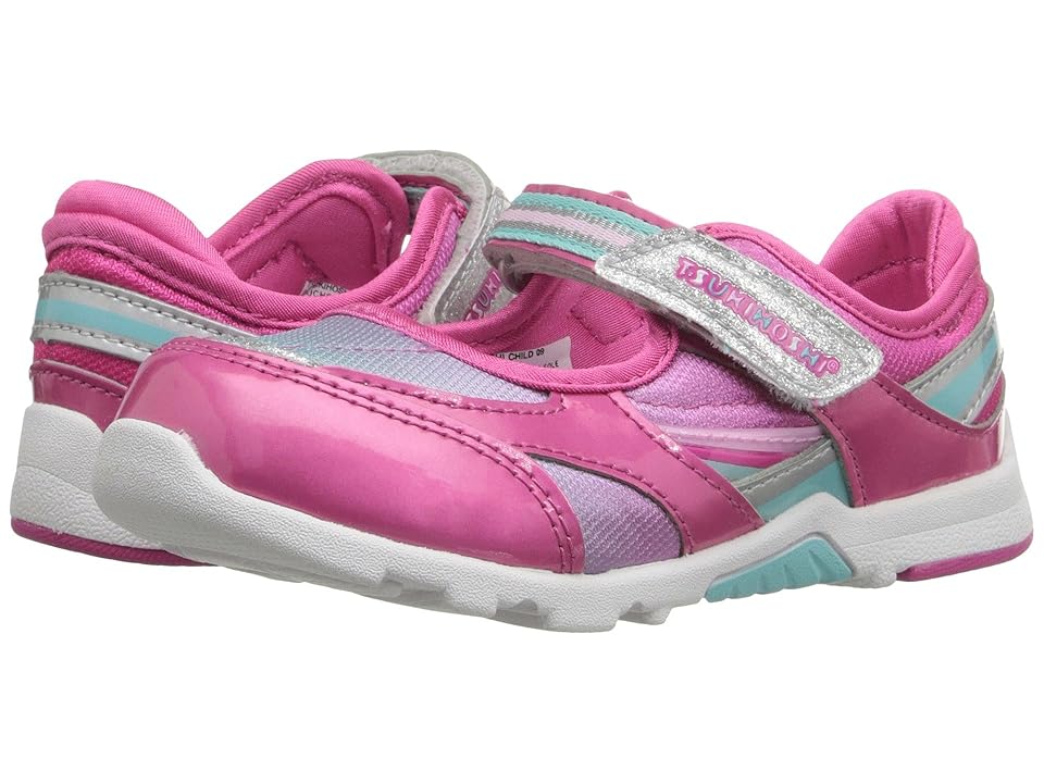

Tsukihoshi Kids Glamour (Toddler/Little Kid) (Fuchsia/Mint) Girls Shoes