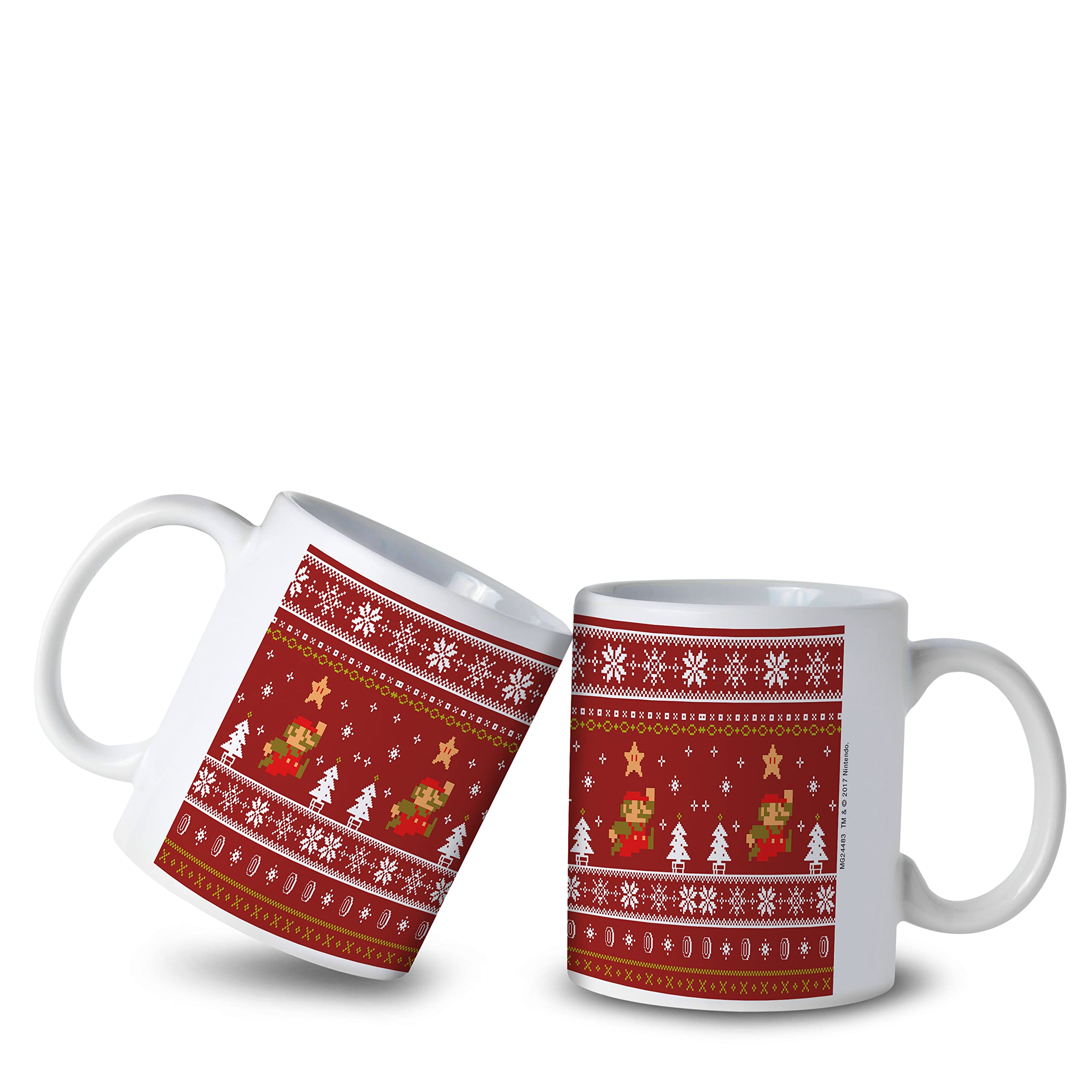 Super Mario MG24933 - Happy Holidays - Mug, Céramique