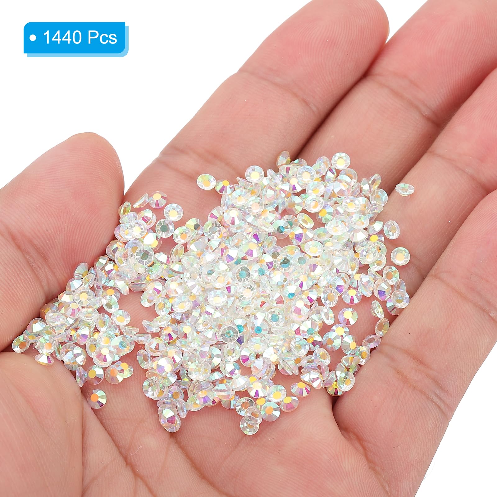 PATIKIL SS12/1440Pcs Glass Diamante Rhinestone - Image 4