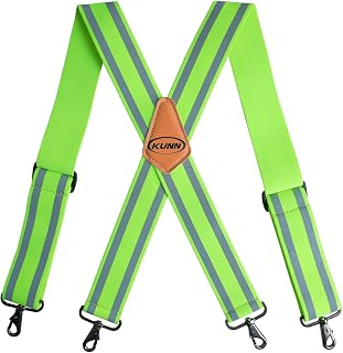 Safety Reflective Suspender Safety & High Visibility Men Work Suspender