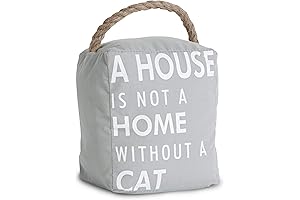 Pavilion Gift Company Weighted Cat Door Stopper: A Feline-Tastic Way to Keep Doors Ajar