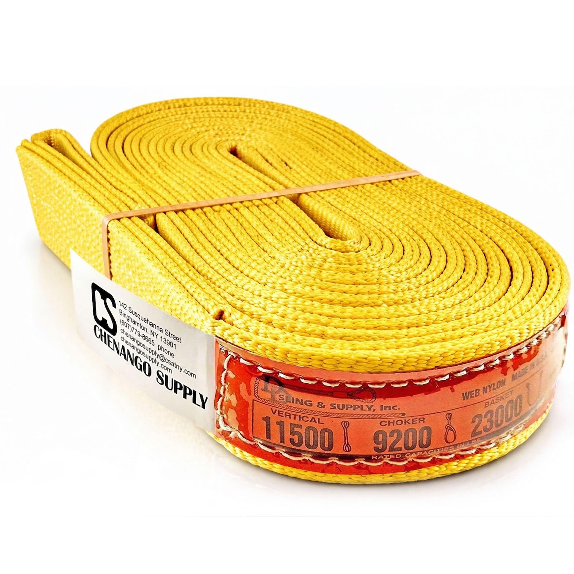 Heavy Duty Lifting Sling - 16ft Nylon, 6400 lbs -30 Heavy Duty Lifting Sling - 16ft Nylon, 6400 lbs -30