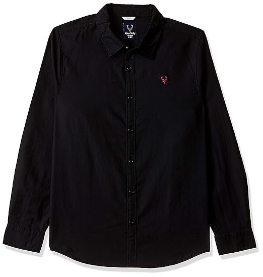 Allen Solly Junior Boys Plain Regular fit Shirt