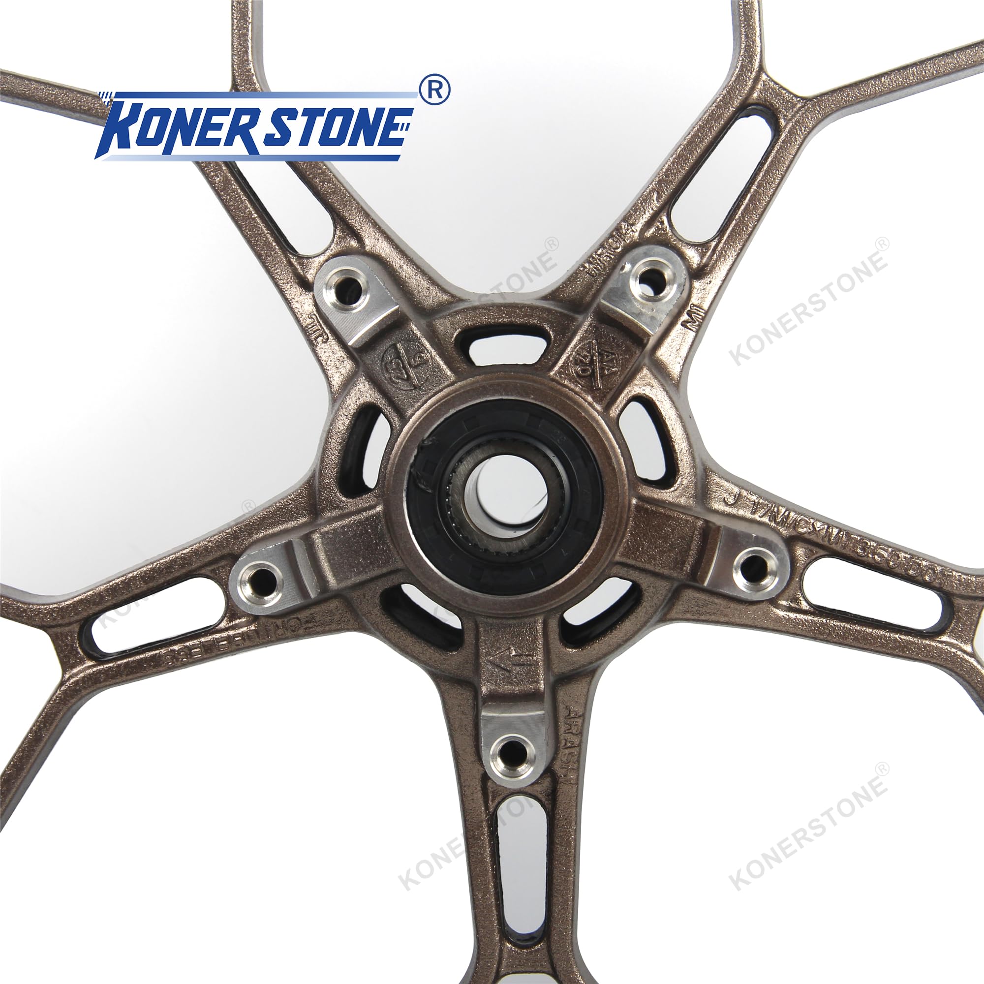 Vorderradfelgen für CB650R CBR650R 2019-2023 ABS inkl. Motorrad-Ersatzteile, Vintage-Braun, 2020, 2021, 2022, 3,5 x 17 Zoll