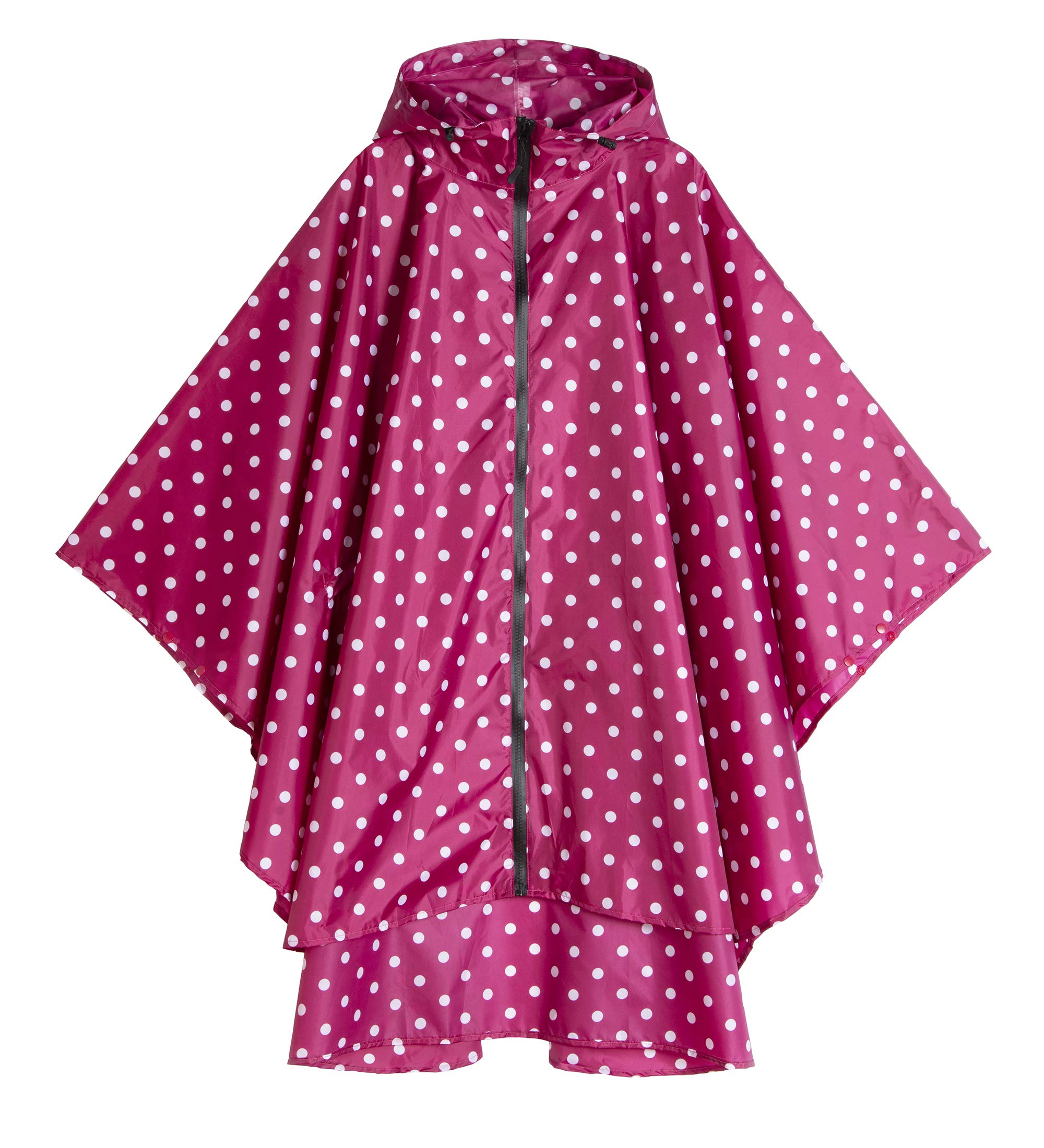 smily Reusable Raincoat Waterproof Breathable Portable Rain Cape for Camping Hiking Fishing - - One Size