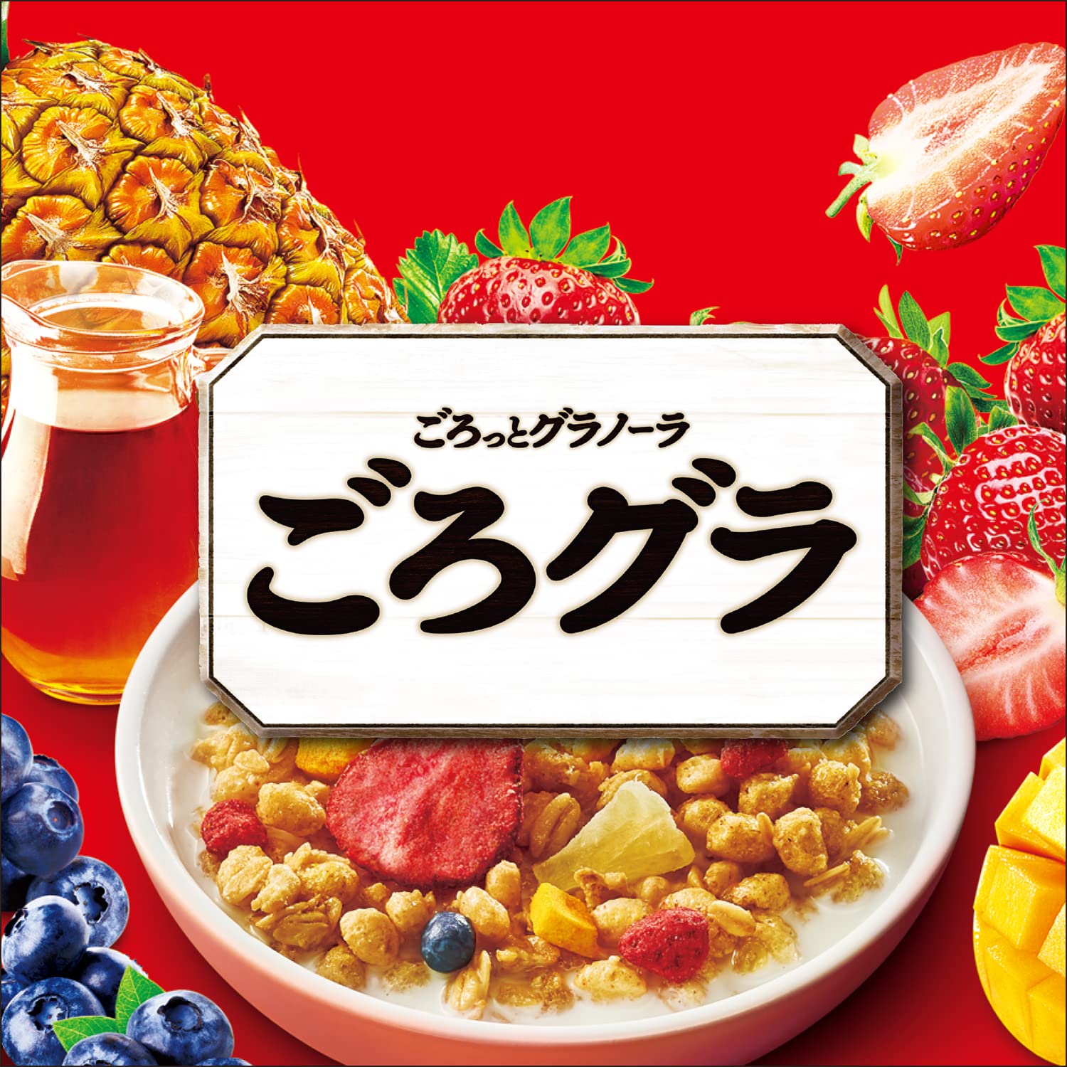 Amazon.co.jp: 日清シスコ ごろグラ 彩り果実 360g×6袋 : 食品・飲料・お酒