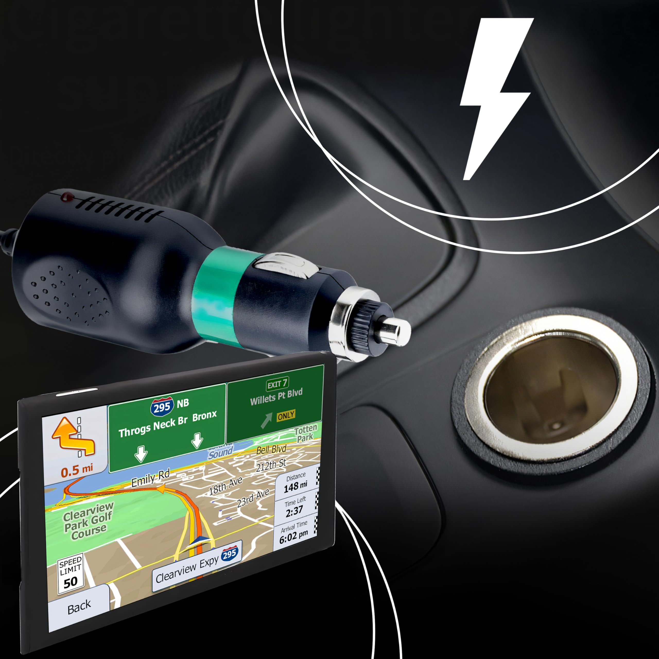Retoo Navigatore per auto GPS – 9", 8 GB di memoria, Dual Core 800 MHz, CE 6.0, Touch Display Tablet Navigatore, Multimedia (video/musica/foto/giochi), facile da usare, supporto auto incluso