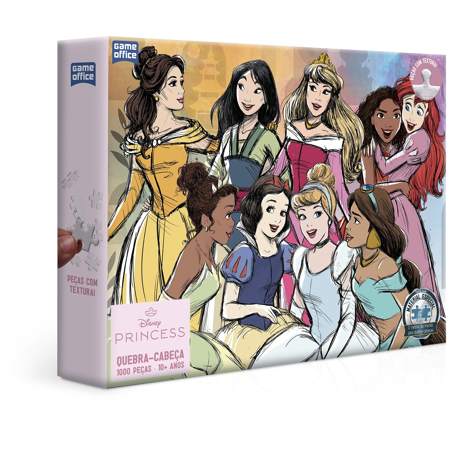 Toyster - Quebra-cabeça: Princesas - 1000 peças - Game Office