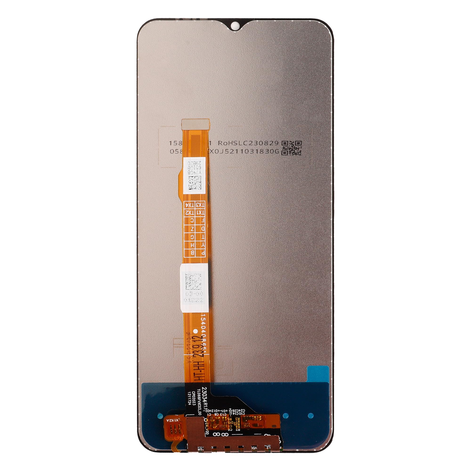 Écran LCD Tactile Pour Vivo Y52 5G V2053 / Y72 5G V2041 2021 - 6.58" Avec Kit Réparation (Noir)
