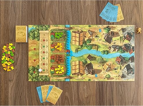 Miniatura 9 de Capstone Games Juego de cartas multiusos Beer & Bread, estrategia de gestión de recursos, elaboración y horneado cabeza a cara, a partir de 10 años,