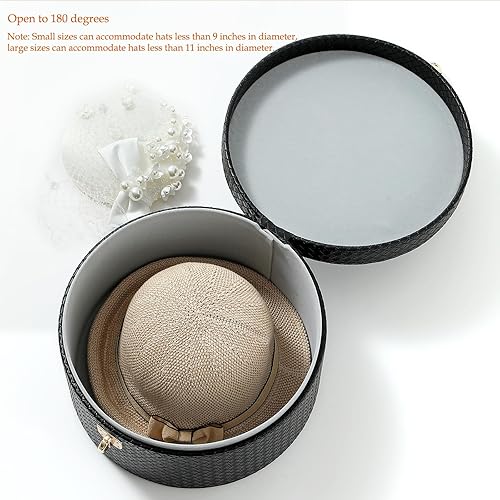 Miniatura 7 de Juego de 2 cajas decorativas de cuero grandes con tapa para estantes, mesa auxiliar, almacenamiento, controles remotos, decoración moderna del hogar