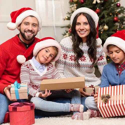 Miniatura 7 de Moretoes Paquete de 12 cajas de regalo de 14.25 x 9.5 x 2 pulgadas, color marrón kraft con tapas (cajas grandes para camisas a granel para envolver