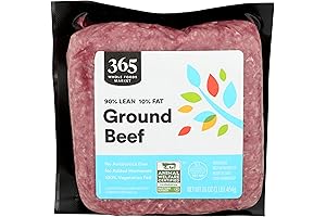 Beef Ground 90% Lean 10% Fat Brick Step 1, 16 Ounce