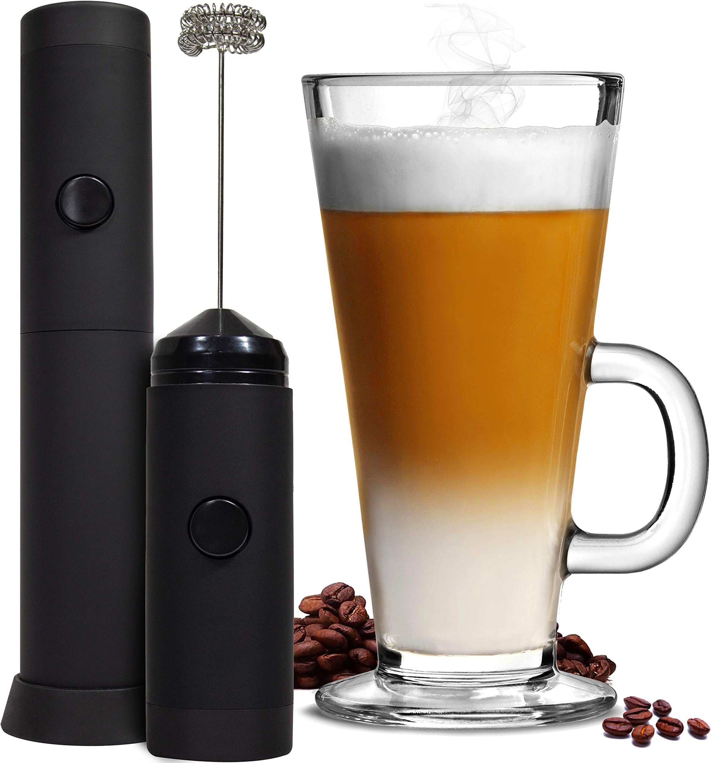 SoreliSoreli Milk Frother Handheld Hand Whisk Coffee Frother (UK Company) Coffee Accessories Milk Foamer Egg Whisk
