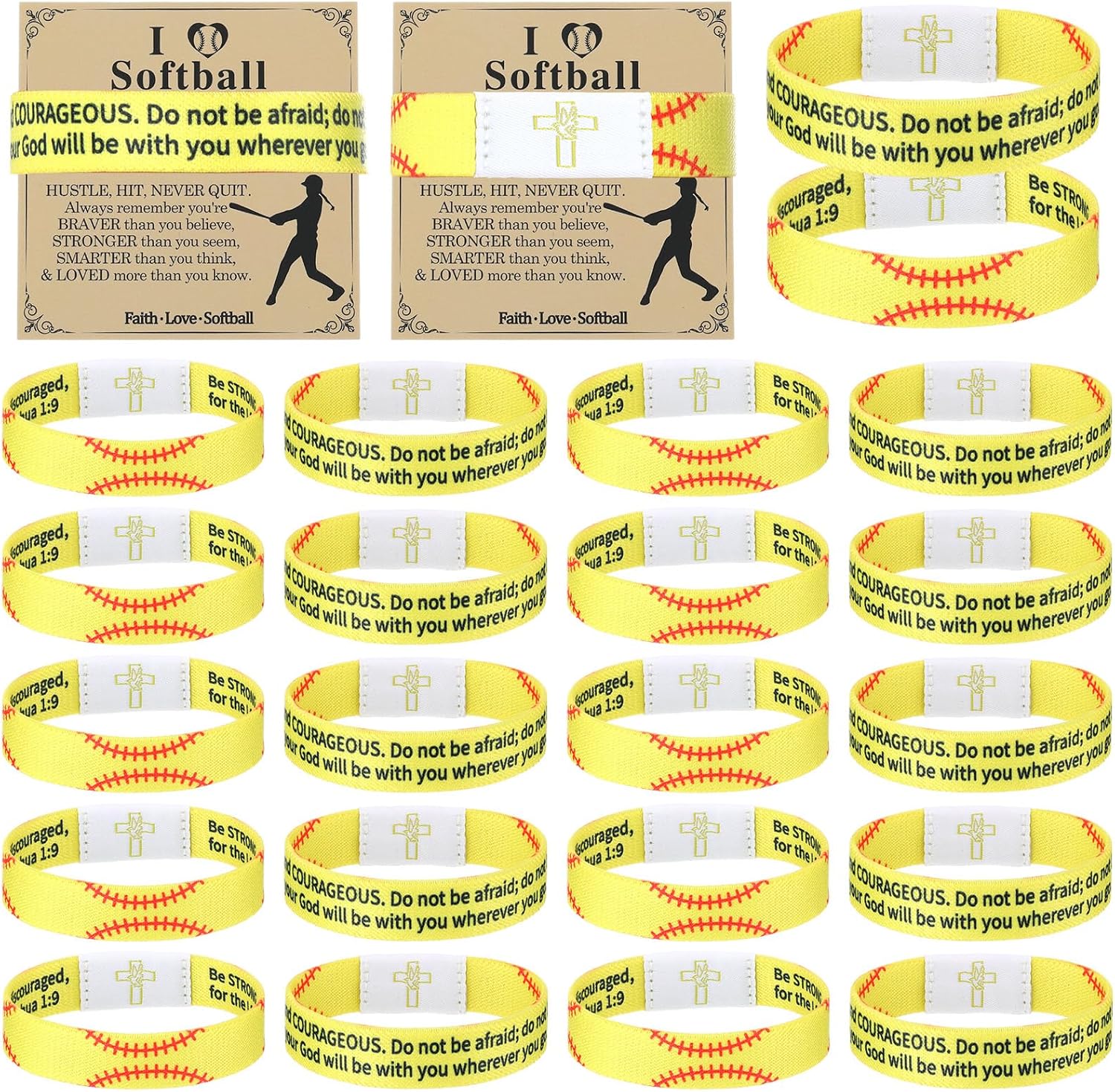 20Set Volleyball Softball Baseball Christian Team Gift and Card