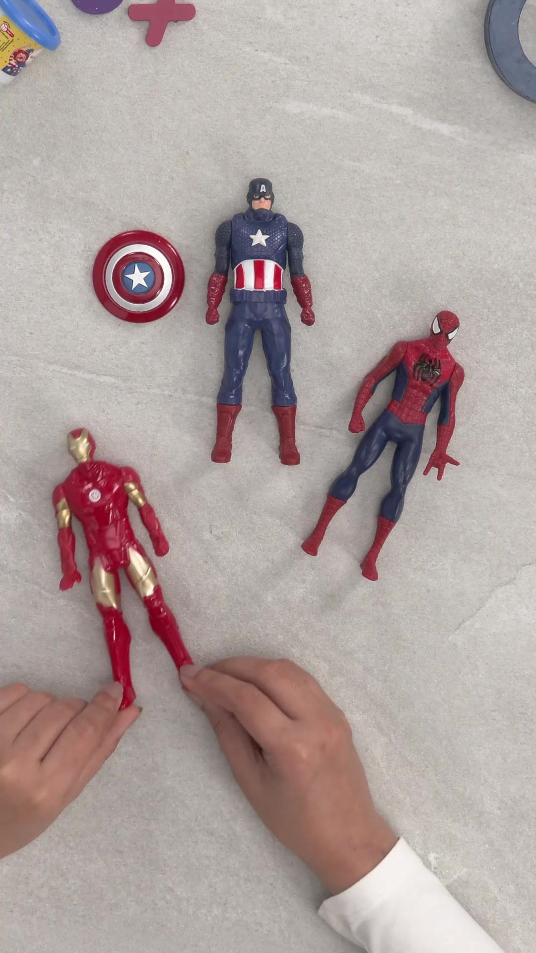 Buy Marvel 6-Inch (15 CM) Iron Man, Captain America, and Spider