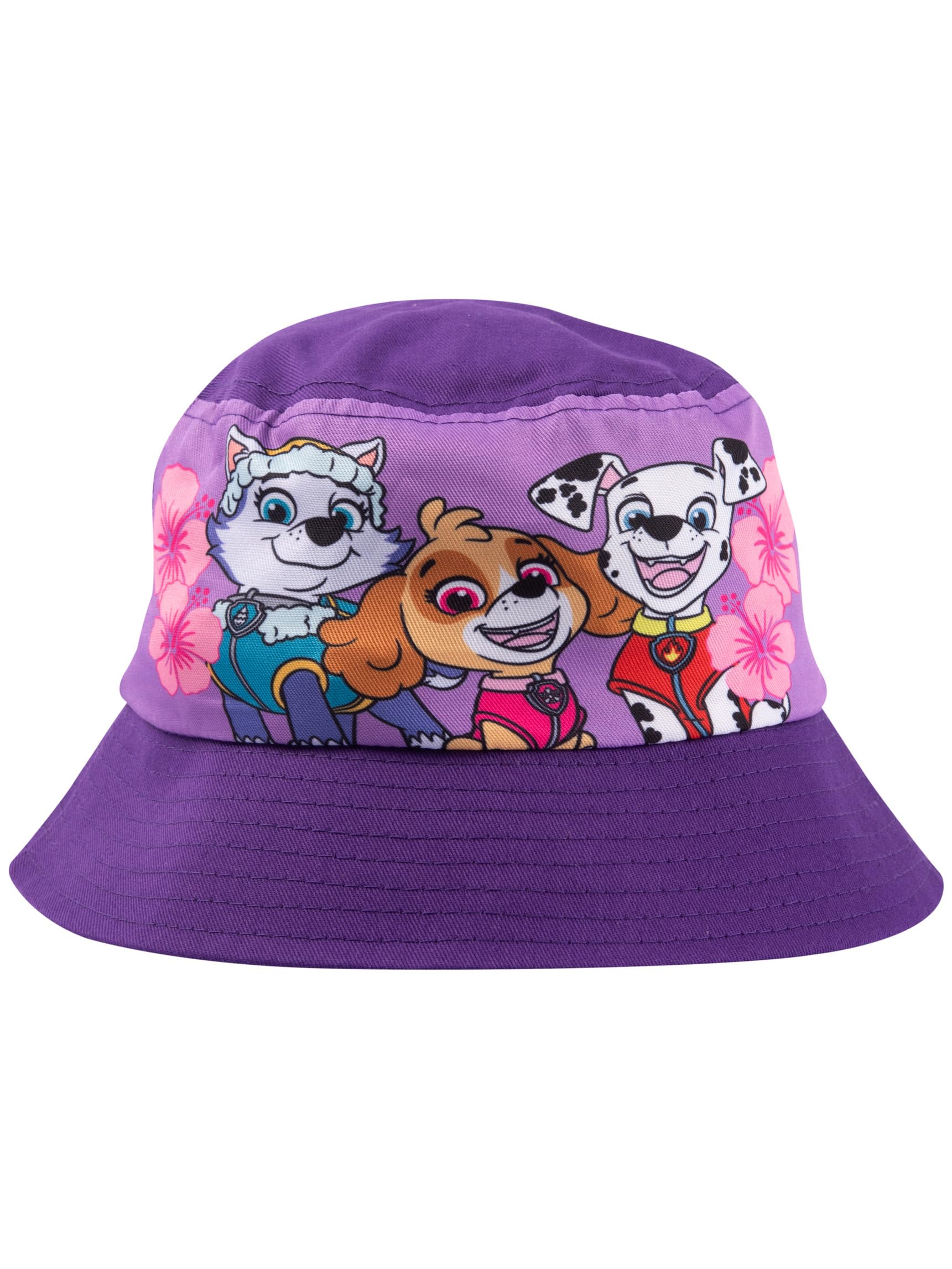 Paw Patrol Fishing hat for Girls - Skye, Everest and Marshall Children's Bucket hat Sun hat Sun Protection Fishing hat Blue